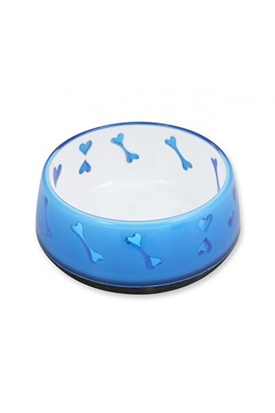 All For Paws Dog Love Bowl - Blue - Small