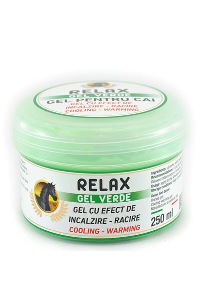 Relax Green Relaxation Gel with Thermal and Cooling Effect - 250 ml