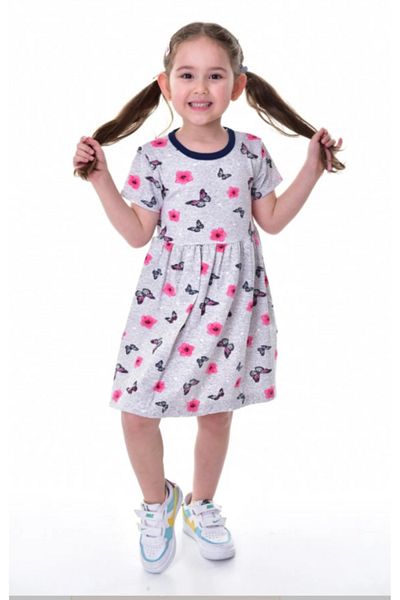 Burliva Summer Short Sleeve Girl's Printed Dress