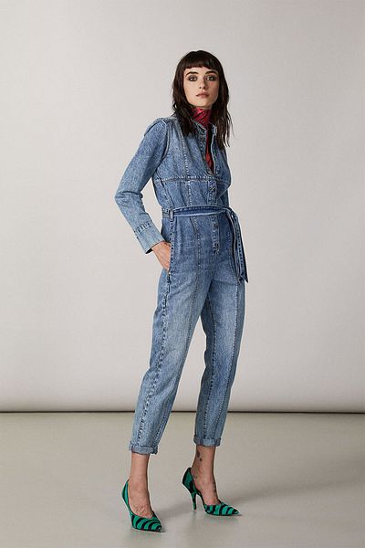 Patrizia Pepe ROCHIE DENIM - PATRIZIA PEPE - ALBASTRĂ, 38