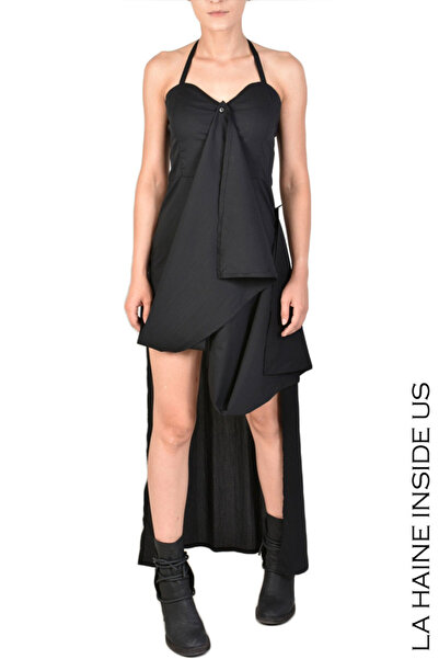 La Haine Inside Us TEMPESTA SHIRT DRESS - LA HAINE INSIDE US - BLACK, S