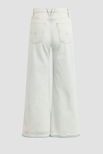 Hudson JODIE CROI LARG PE PICIOR CROP CU PICIOARE LARGE - - ALBASTRU, 31