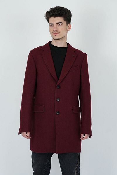 EXAGON REGULAR FIT COAT - XAGON - BROWN, 58