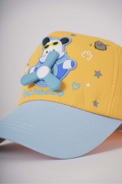 MİNİKO KİDS Kitty Boy 2-5 Years Old Astronaut Aircraft Model Hat