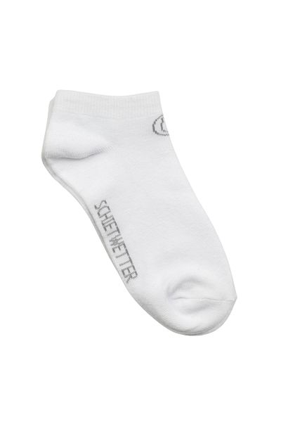 SCHIETWETTER Sneakersocken 3er Pack weiß