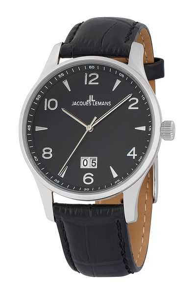 Jacques Lemans Mens Watch Jacques Lemans 1-1862ZA, Quartz, 40mm, 10ATM