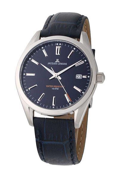 Jacques Lemans Mens Watch Jacques Lemans 1-1859C, Quartz, 42mm, 10ATM