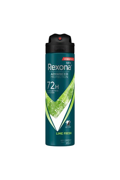 Rexona Men Lime Fresh Antiperspirant Spray 150 ml | Long-lasting Freshness & Protection