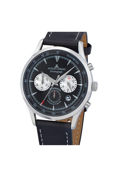 Jacques Lemans Mens Watch Jacques Lemans 1-2068A, Quartz, 41mm, 5ATM