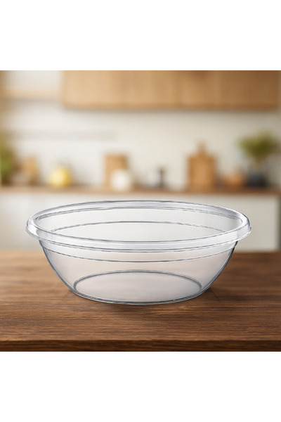 Metler وعاء رويالكس رقم 4 شفاف سعة 10 لتر - وعاء خلط وتخزين بلاستيكي متين قطع...