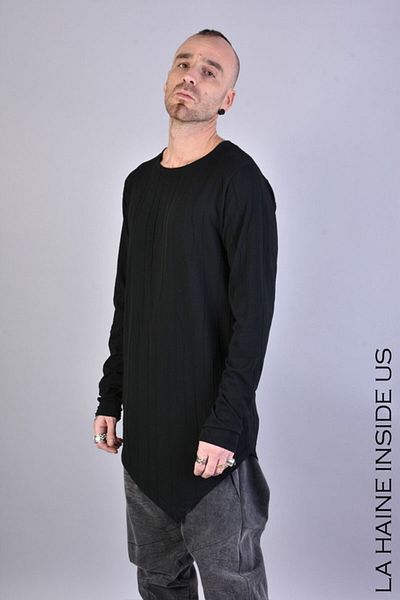 La Haine Inside Us REGULAR JERSEY BLOUSE - LA HAINE INSIDE US - BLACK, L