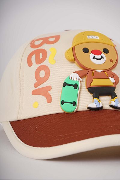 MİNİKO KİDS Kitty Boy 2-5 Years Figure Model Hat