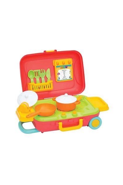 swilex Candy & Ken Kitchen Set My Suitcase Squeegee Suitcase