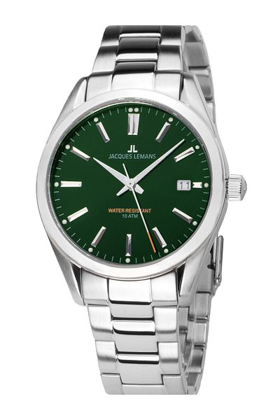 Jacques Lemans Ανδρικό Ρολόι 1-1859h, Quartz, 40mm, 10atm