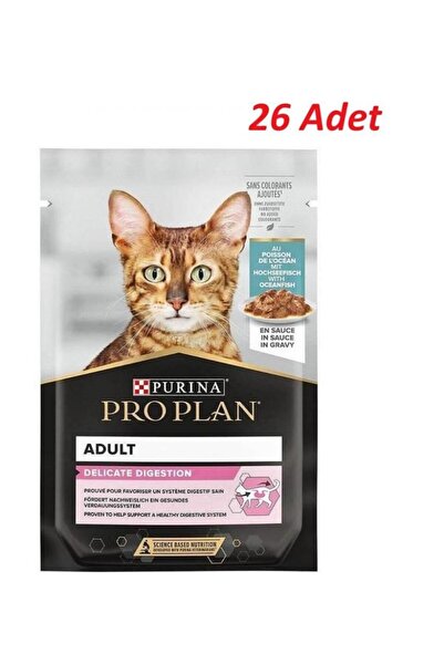 Pro Plan Pouch Sos İçinde Okyanus Balıklı Yetişkin Kedi Konservesi 85 Gr*26 ADET