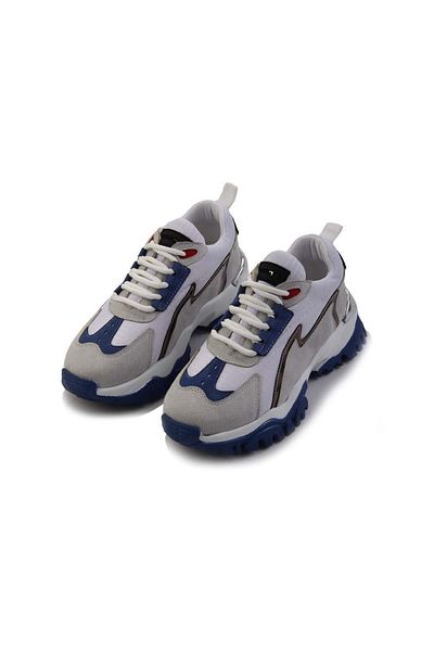 Bambi Pantofi de damă gri alb K01228400102