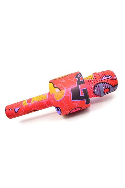 SIKS Wireless Karaoke Microphone SIKS, LY100, M2, For Children, Grafitti Model