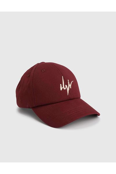 İLVİ Peta Gabardine Burgundy Unisex Hat