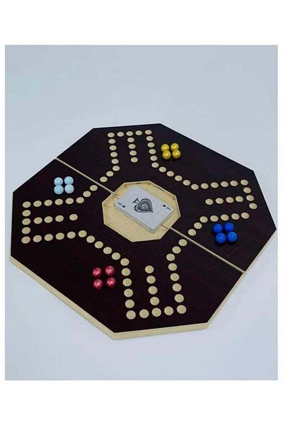 MARAH TOYS Foldable Light Weight High-Quality Jacaro Board Game for Kids and Adults, 4 Players