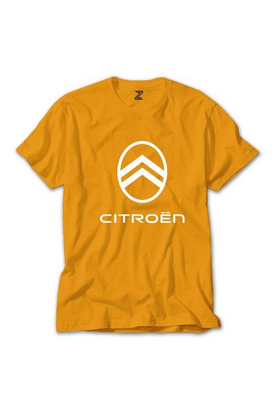 Z zepplin Citroen Text Logo Yellow T-Shirt