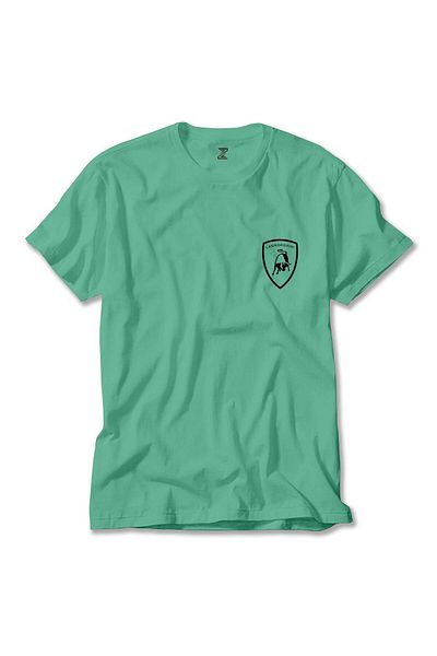 Z zepplin Μπλουζάκι Lamborghini Logo Μαύρο Πράσινο