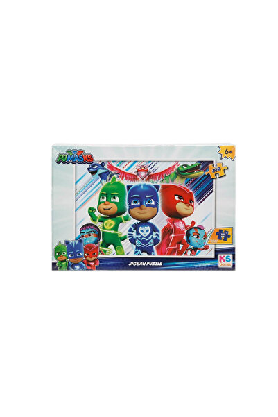 Genel Markalar Ks Games Pj Masks (Pijamaskeliler) 100 Parça Puzzle