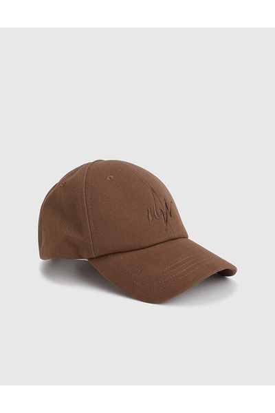 İLVİ Peta Gabardine Brown Unisex Hat