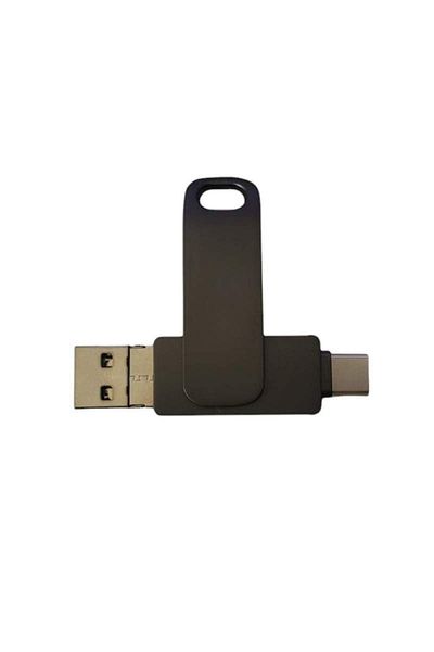 SIKS Metal Memory Stick 4 In 1, Capacity 256 Gb, With Usb 3.0, Type-c, Usb C And Lightning