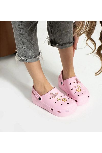 TARTAR AYAKKABI VE ÇANTA Stylish Anti-Slip Slippers with Stones
