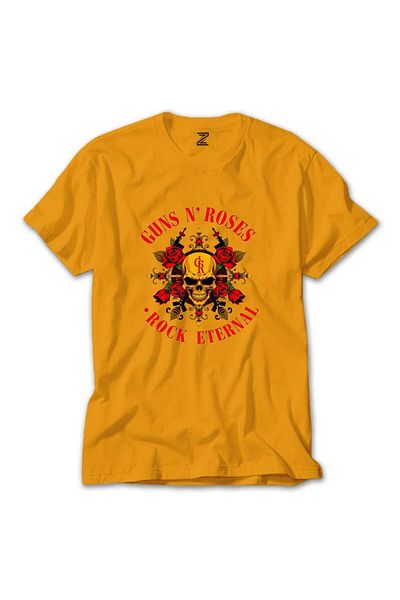 Z zepplin Μπλουζάκι Guns N Roses Rock Eternal Yellow