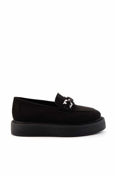 Bambi Μαύρα Γυναικεία Παπούτσια Loafer K01192180002