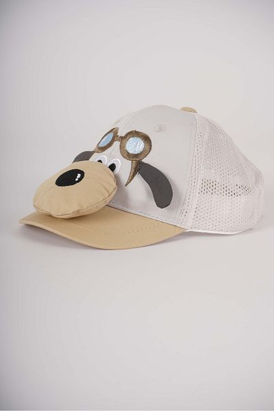 MİNİKO KİDS Kitty Baby Boy 1-3 Years Dog Model Hat
