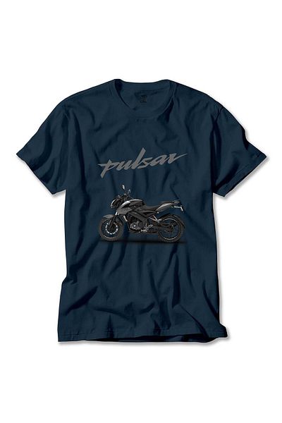 Z zepplin Μπλουζάκι Pulsar NS200 Moto Navy Blue