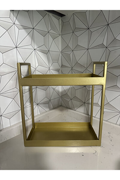 lyla concept رف منظم متعدد الأغراض من سيمّا ذو طابقين على سطح الطاولة المعدني...