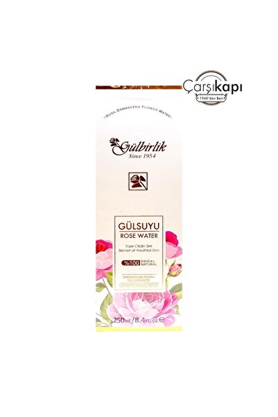 Gül Rosense Gül Birlik Doğal Gül Suyu 250 ML