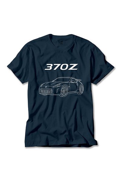 Z zepplin Μπλουζάκι Nissan 370Z Navy Blue