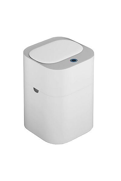 Limitless Automatic Adsorption Electronic Waste Bin, Smart Sensor, White