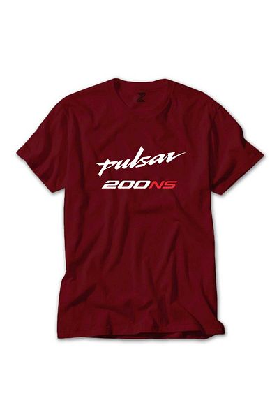 Z zepplin تي شيرت Pulsar NS200 باللون الأحمر