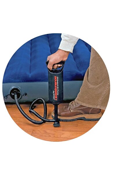 HOZRO Manual Pump HOZRO, 36 cm – Ideal for Mattresses, Pools, and Water Products, Black