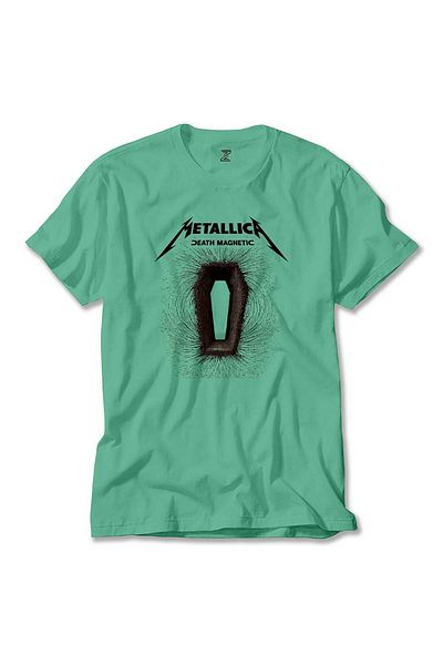 Z zepplin Πράσινο μπλουζάκι Metallica Death Magnetic Albums