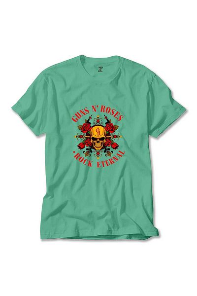Z zepplin Μπλουζάκι Guns N Roses Rock Eternal Green