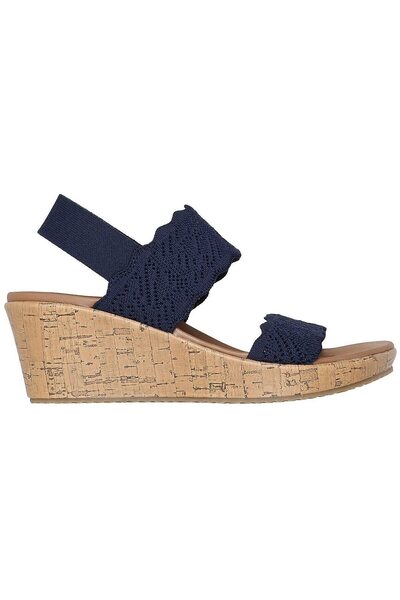 SKECHERS Sandály Skechers Beverlee - Nadčasové, Modré, Dámské