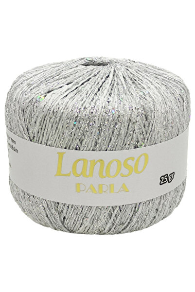 Lanoso حبل الحياكة اليدوية بترتر لامع من بارلا