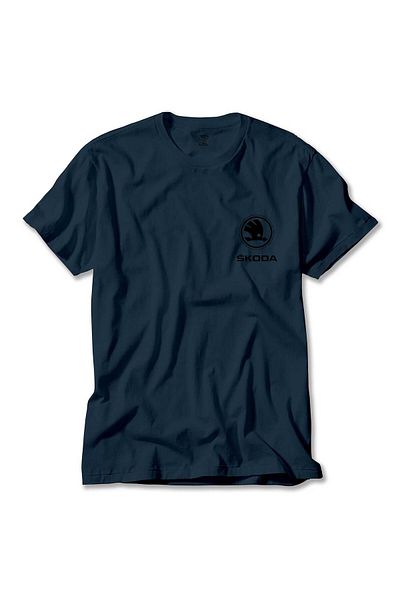 Z zepplin Μπλουζάκι με λογότυπο Skoda Navy Blue
