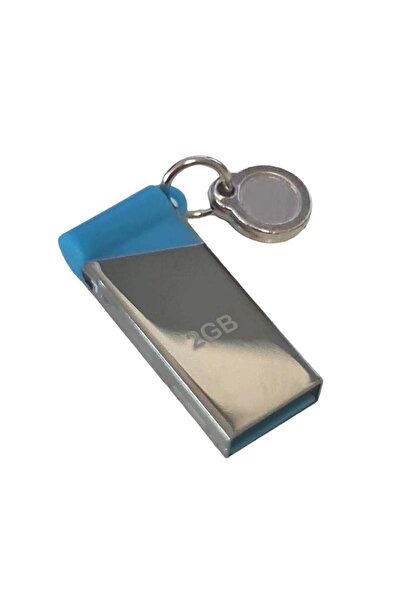 SIKS Stick de memorie, 2 GB, USB 3.0, Gri metalizat / Albastru