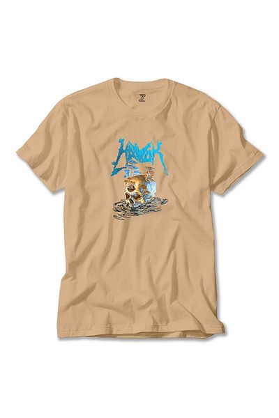 Z zepplin Μπλουζάκι με κρέμα Havok Skull