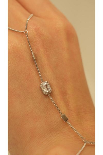 Jerie Baguette Stone Detailed Shahmeran