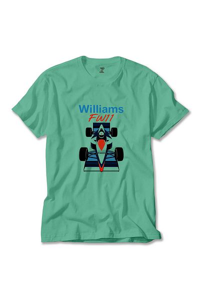 Z zepplin Πράσινο μπλουζάκι F1 Williams