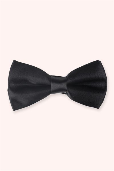 Panço Erkek Çocuk Saten Siyah Papyon