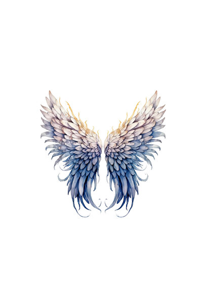 INOVATIX Set de 8 piese, autocolant aripi de înger Demetrius, INOVATIX®. 6 cm